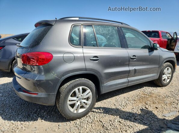 WVGAV7AX4GW516293 2016 VOLKSWAGEN TIGUAN Gray Задня права чверть
