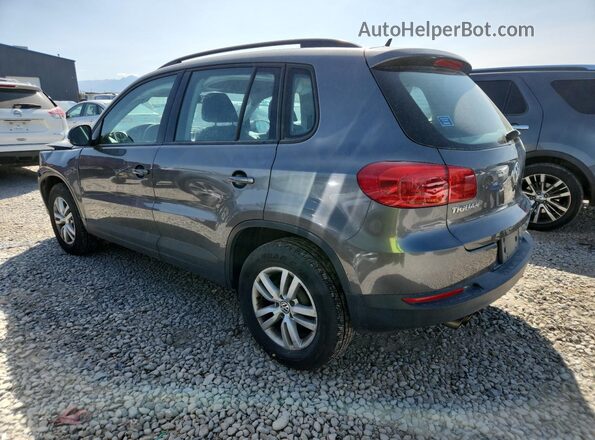 WVGAV7AX4GW516293 2016 VOLKSWAGEN TIGUAN Gray Задня ліва чверть