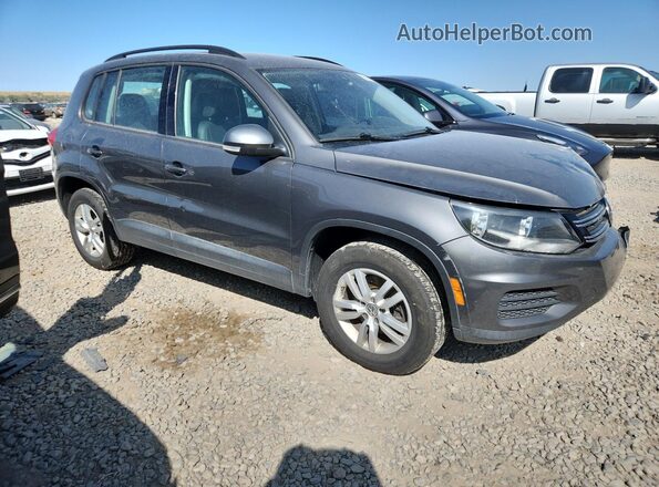 WVGAV7AX4GW516293 2016 VOLKSWAGEN TIGUAN Gray Передня права чверть