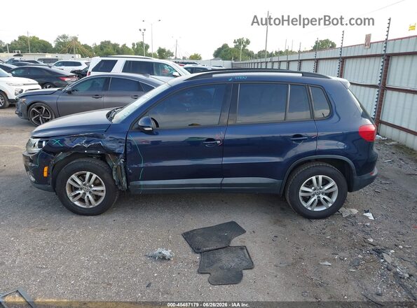 WVGAV7AX4GW599157 2016 VOLKSWAGEN TIGUAN Blue Vista interior de 360 grados