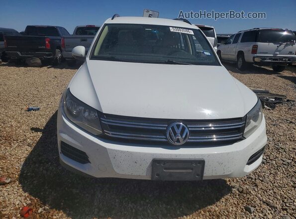 WVGAV7AX5GW530705 2016 VOLKSWAGEN TIGUAN White Front view