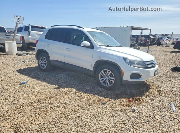 WVGAV7AX5GW530705 2016 VOLKSWAGEN TIGUAN White Front right