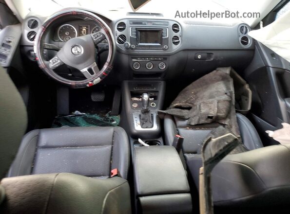 WVGAV7AX5GW565468 2016 VOLKSWAGEN TIGUAN Серый Вид панели приборов