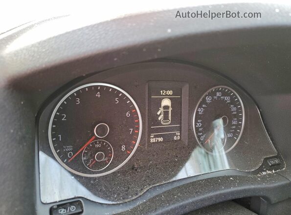 WVGAV7AX5GW565468 2016 VOLKSWAGEN TIGUAN Серый Вид щитка приборов
