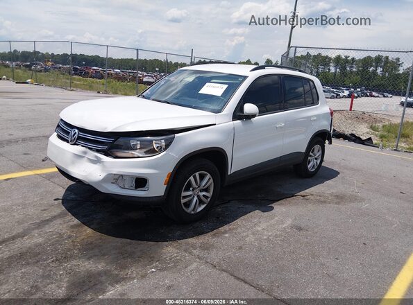 WVGAV7AX5HK023280 2017 VOLKSWAGEN TIGUAN White Przód lewy