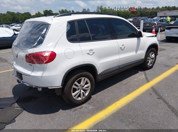 WVGAV7AX5HK023280 2017 VOLKSWAGEN TIGUAN White Tył prawy