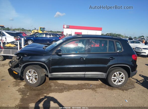 WVGAV7AX6GW531099 2016 VOLKSWAGEN TIGUAN Black Панорамний вид салону 360°