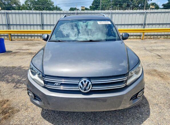 WVGAV7AX6GW603886 2016 VOLKSWAGEN TIGUAN Gray Front view