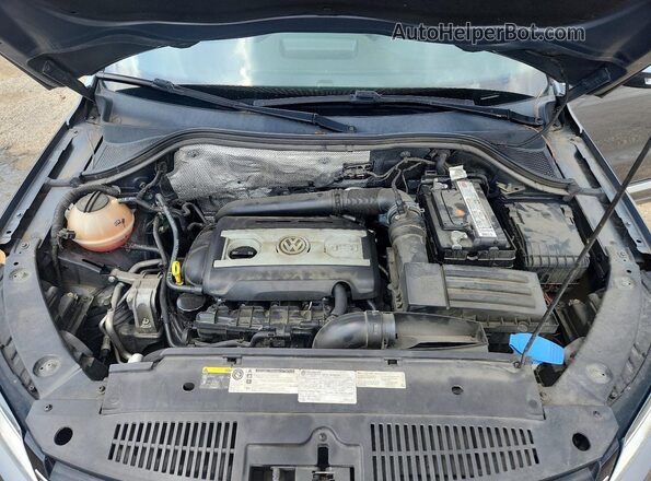WVGAV7AX6GW603886 2016 VOLKSWAGEN TIGUAN Gray Engine compartment view