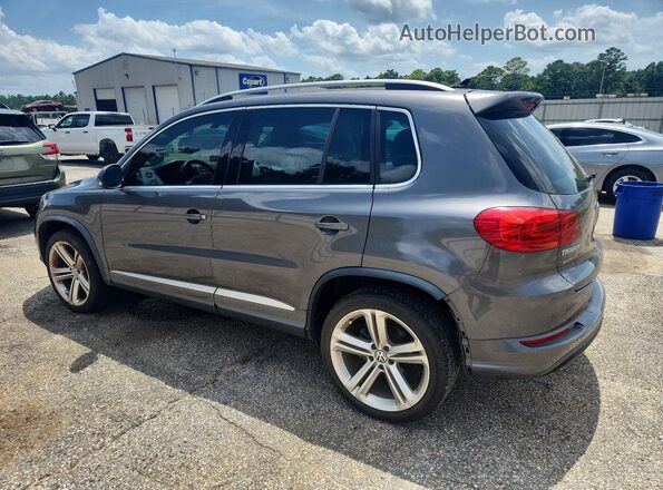 WVGAV7AX6GW603886 2016 VOLKSWAGEN TIGUAN Gray Rear left