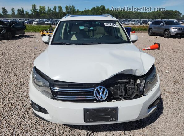 WVGAV7AX7GW509189 2016 VOLKSWAGEN TIGUAN White Դիմացի տեսք