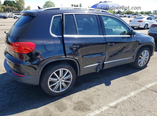 WVGAV7AX7GW577444 2016 VOLKSWAGEN TIGUAN Black უკანა მარჯვენა