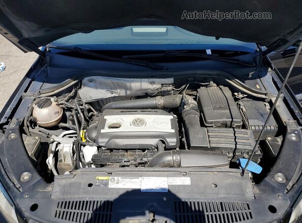 WVGAV7AX7GW577444 2016 VOLKSWAGEN TIGUAN Black ძრავის განყოფილების ხედი