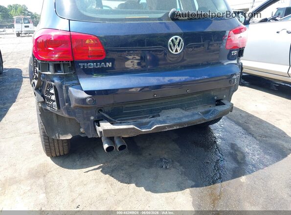 WVGAV7AX7GW591876 2016 VOLKSWAGEN TIGUAN Dark Blue Widok z przodu