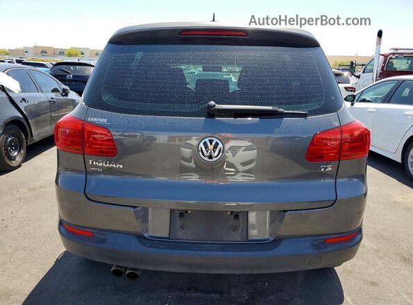 WVGAV7AX7HK046141 2017 VOLKSWAGEN TIGUAN Gray 