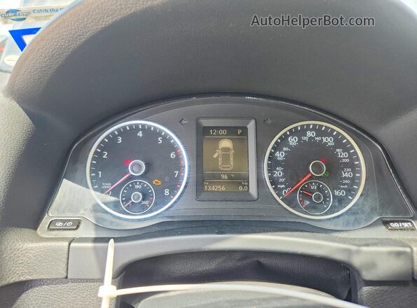 WVGAV7AX8GW557669 2016 VOLKSWAGEN TIGUAN Gray Instrument cluster view