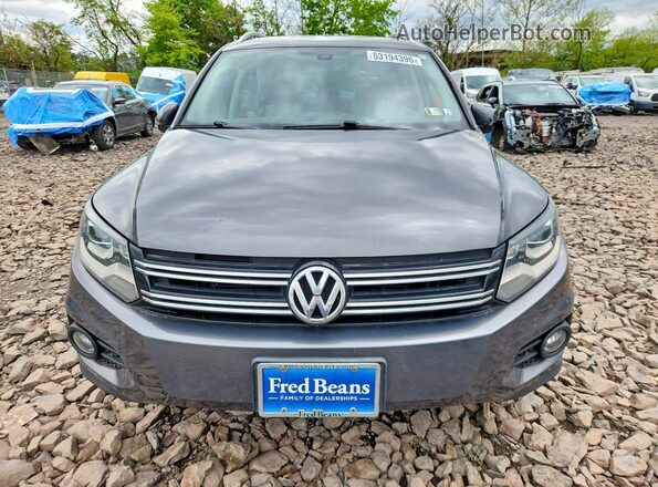 WVGAV7AX8GW602948 2016 VOLKSWAGEN TIGUAN Gray 