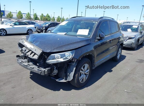 WVGAV7AX8HK037464 2017 VOLKSWAGEN TIGUAN Black 