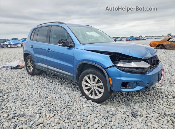 WVGAV7AX8HK045662 2017 VOLKSWAGEN TIGUAN Blue წინა მარჯვენა