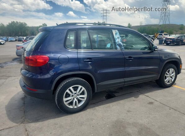 WVGAV7AX9GW514829 2016 VOLKSWAGEN TIGUAN Blue 
