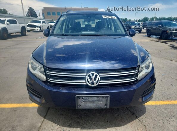 WVGAV7AX9GW514829 2016 VOLKSWAGEN TIGUAN Blue 
