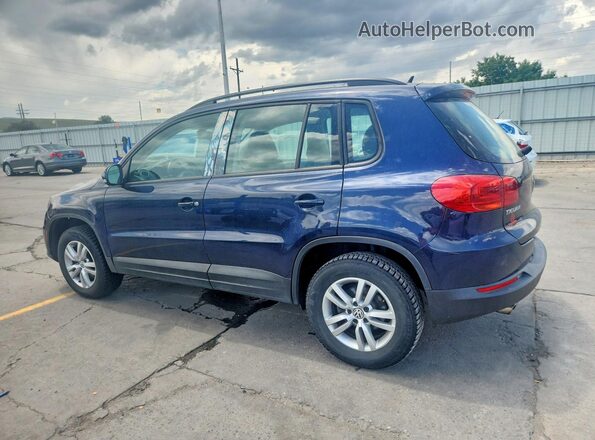 WVGAV7AX9GW514829 2016 VOLKSWAGEN TIGUAN Blue 