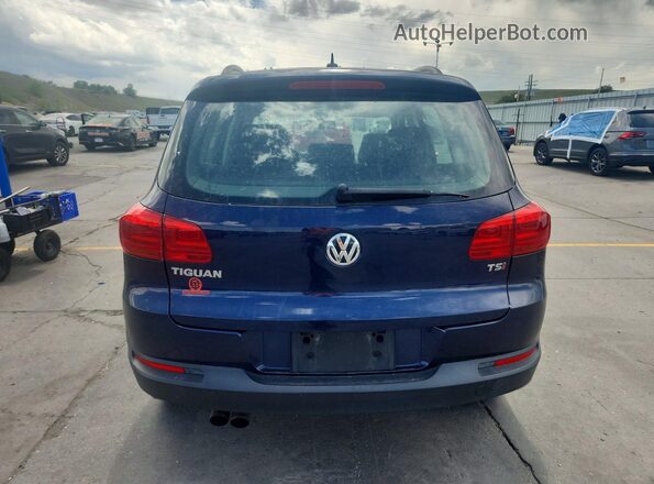 WVGAV7AX9GW514829 2016 VOLKSWAGEN TIGUAN Blue 