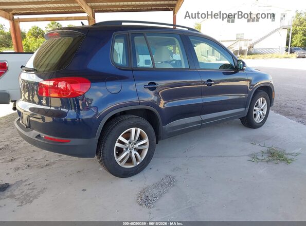 WVGAV7AX9GW601002 2016 VOLKSWAGEN TIGUAN Blue 
