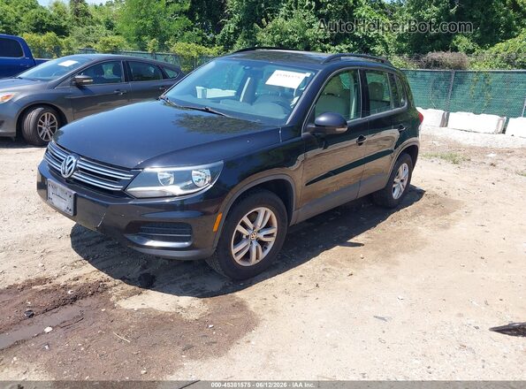 WVGAV7AX9GW604806 2016 VOLKSWAGEN TIGUAN Black 
