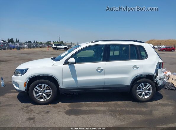 WVGAV7AX9HK041815 2017 VOLKSWAGEN TIGUAN White Vista interior de 360 grados