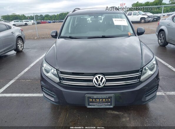 WVGBV7AX2GW579641 2016 VOLKSWAGEN TIGUAN Purple Вид спереду