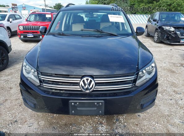 WVGBV7AX3HK005882 2017 VOLKSWAGEN TIGUAN Черный Вид щитка приборов