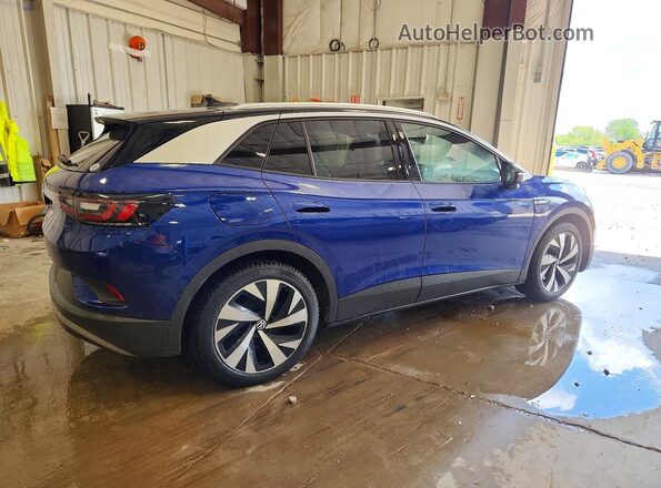 WVGDMPE25MP019290 2021 VOLKSWAGEN ID.4 Blue Rear right