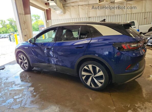 WVGDMPE25MP019290 2021 VOLKSWAGEN ID.4 Blue Rear left