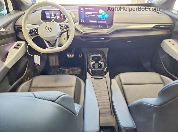 WVGDMPE25MP019290 2021 VOLKSWAGEN ID.4 Blue Dashboard view