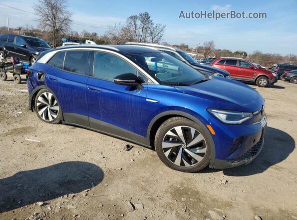 WVGDMPE2XMP023206 2021 VOLKSWAGEN ID.4 Синий 