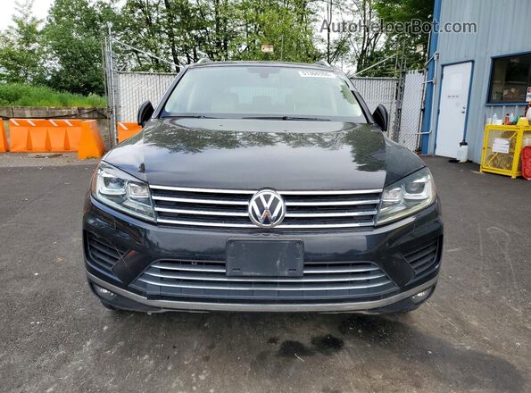 WVGEF9BP2GD002219 2016 VOLKSWAGEN TOUAREG Black წინა ხედი