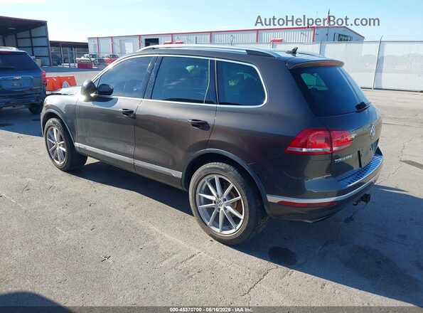 WVGEF9BP3GD008174 2016 VOLKSWAGEN TOUAREG Gray უკანა მარცხენა