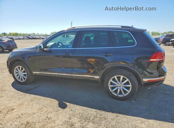 WVGEF9BP3GD012144 2016 VOLKSWAGEN TOUAREG Black Tył lewy