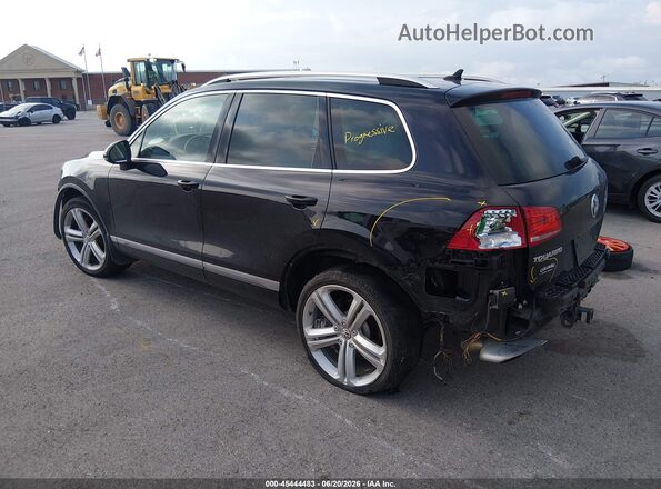 WVGEF9BP5GD011576 2016 VOLKSWAGEN TOUAREG Black Задня ліва чверть