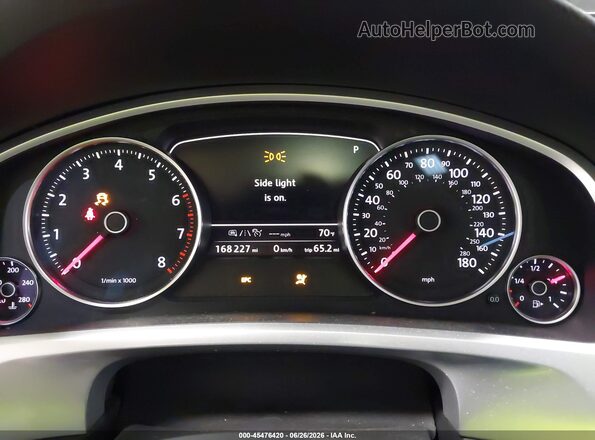 WVGEF9BP6GD001543 2016 VOLKSWAGEN TOUAREG Black Vista de los asientos traseros