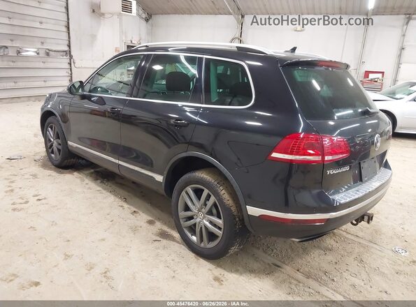 WVGEF9BP6GD001543 2016 VOLKSWAGEN TOUAREG Black Trasero izquierdo