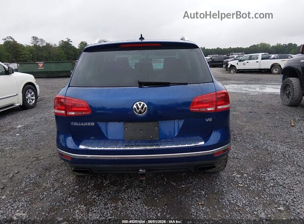 WVGEF9BP8GD004931 2016 VOLKSWAGEN TOUAREG Blue 