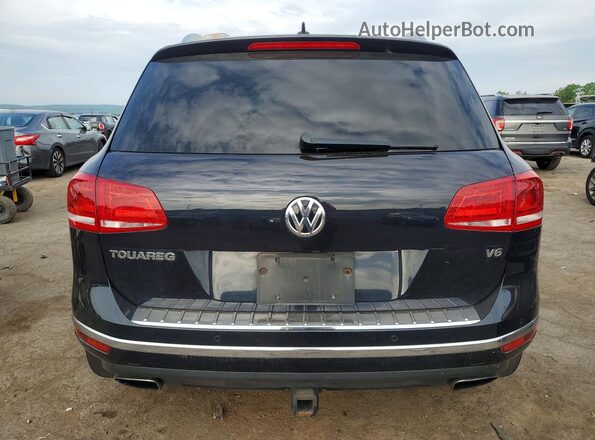 WVGEF9BP8GD010440 2016 VOLKSWAGEN TOUAREG Black Vista trasera