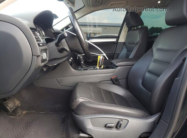 WVGEF9BP8GD010440 2016 VOLKSWAGEN TOUAREG Black Vista interior delantera