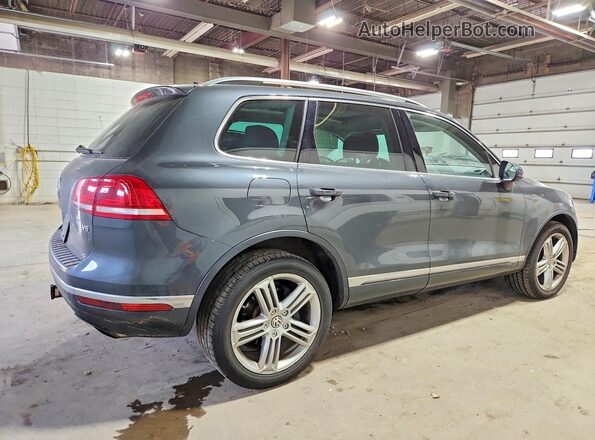 WVGEF9BP9GD011449 2016 VOLKSWAGEN TOUAREG Gray Trasero derecho