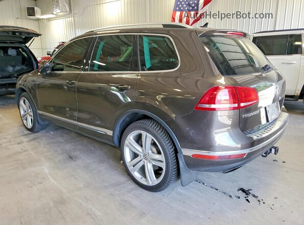 WVGGF7BP4HD002687 2017 VOLKSWAGEN TOUAREG Gray Հետևի ձախ