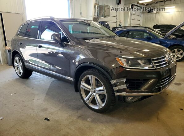 WVGGF7BP4HD002687 2017 VOLKSWAGEN TOUAREG Gray Առջևի աջ
