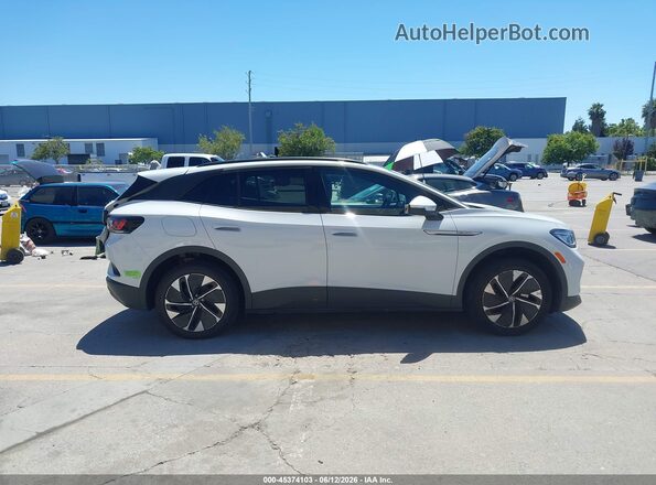 WVGGNPE25NP065729 2022 VOLKSWAGEN ID.4 White Widok wnętrza z tyłu