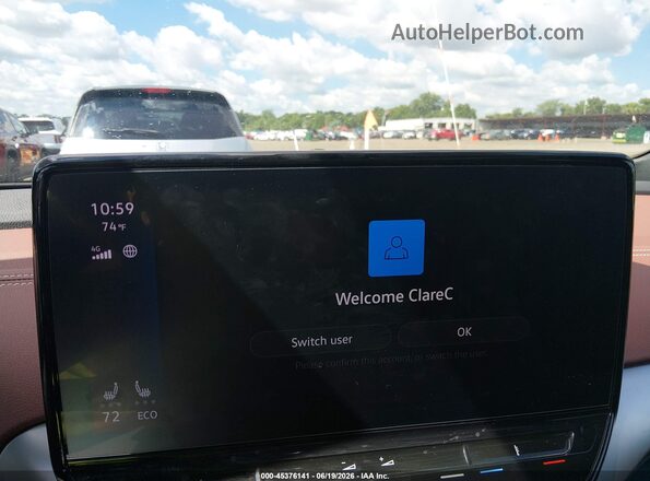 WVGGNPE2XNP052250 2022 VOLKSWAGEN ID.4 Light Blue 